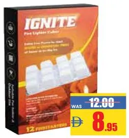 Ignite مكعبات إشعال النار إجنات