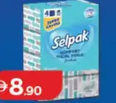 Selpak مناديل وجه