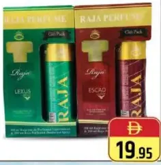 Raja Perfume Edp + Deo