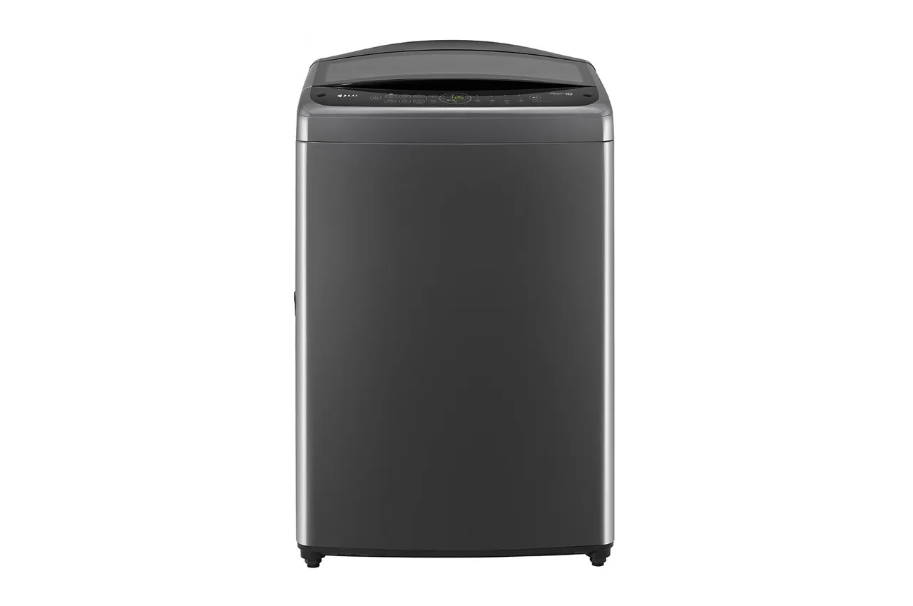 LG غسالة تحميل علوي بتقنية AI DD و Turbo Wash 3D و Turbo Drum T16H3SDHT2A