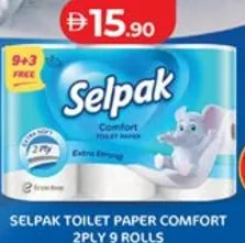 Selpak Toilet Paper Comfort