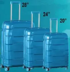 True Pp 4 Wheel Hard Trolley