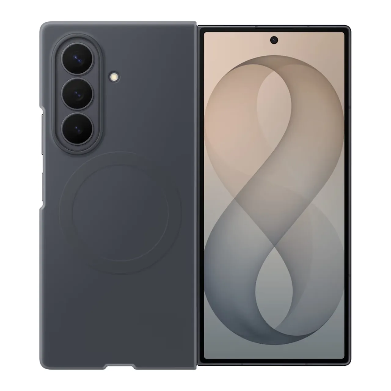 Samsung جراب سيليكون مغناطيسي Galaxy Z Fold8 Ultra جرافيت EF-EF976CBEGWW