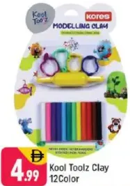 Kool Toolz Clay 12COLOR