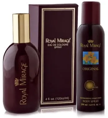 Royal Mirage Eau De Perfume + Deodorant Body Spray Assorted