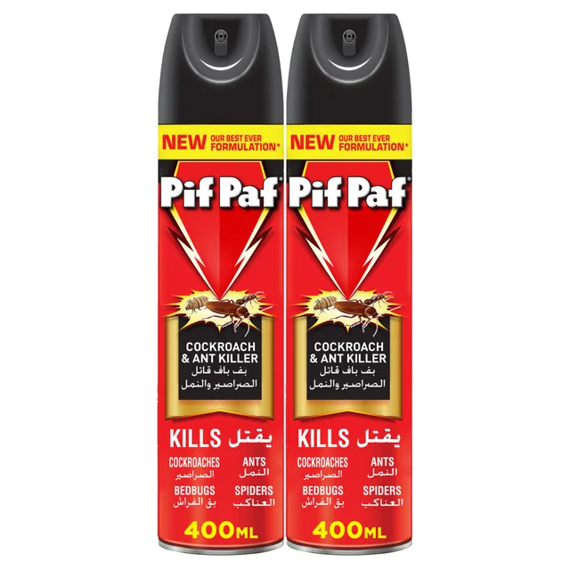 Pif Paf Cockroach Killer X2Pcs