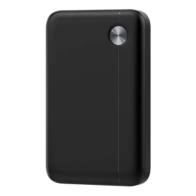 Wiwu 10000 mAh Fast Power Bank, Black, WI-P059BLK