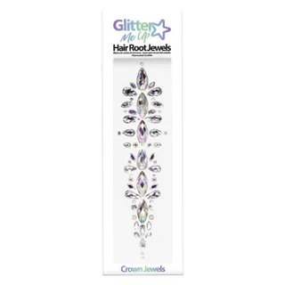 Glitter Me Up Crown Hair Root Jewels