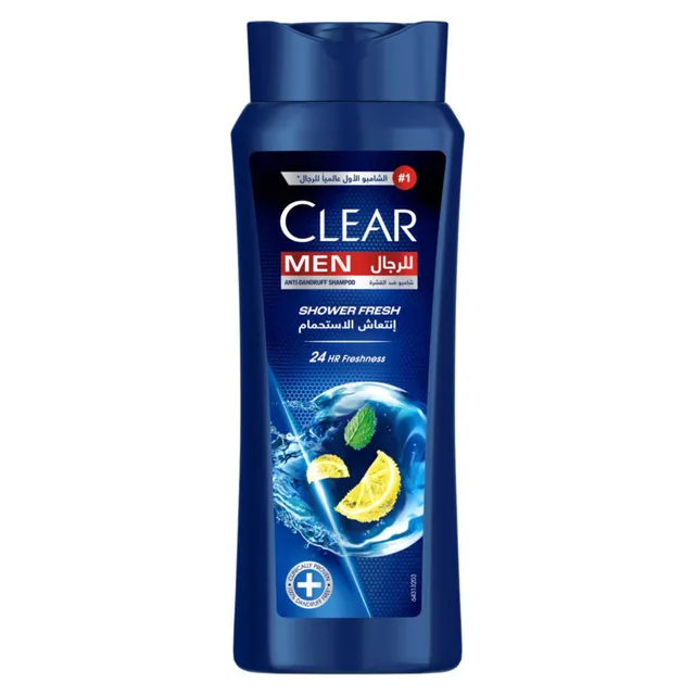 Clear Shampoo for Men Anti Dandruff Shampoo Shower Fresh