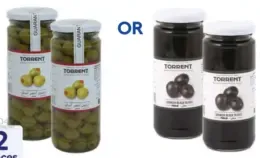 Torrent Sliced green or whole olive