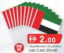 علم بلاستيك بعصا