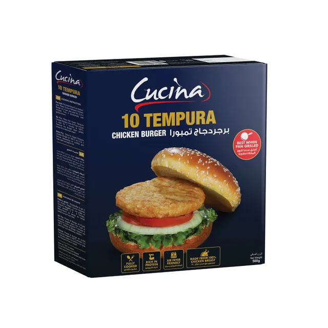 Cucina Tempura Chicken Burger