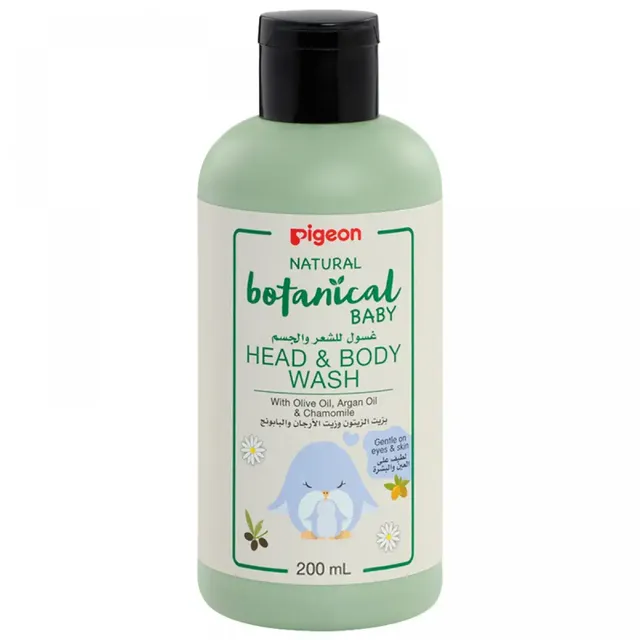 Pigeon Natural Botanical Baby Head & Body Wash