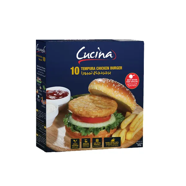 cucina Tempura Chicken Burger