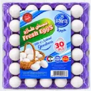 Haira بيض أبيض طازج