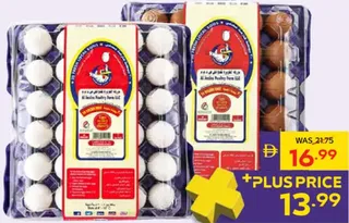 Al Jazira White/Brown Eggs Small