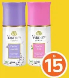 Yardley ياردلي رول أون مزيل عرق تشكيلة