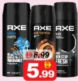 Axe Deodorant Body Spray Assorted