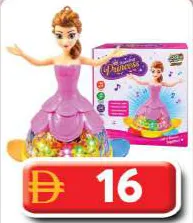 Dat Battery Operated Dancing Princess 8899-1
