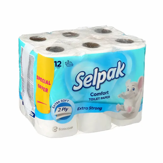 Selpak Comfort Toilet Paper 2ply