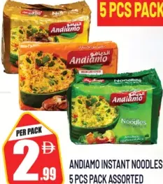 Andiamo Instant Noodles ASSORTED