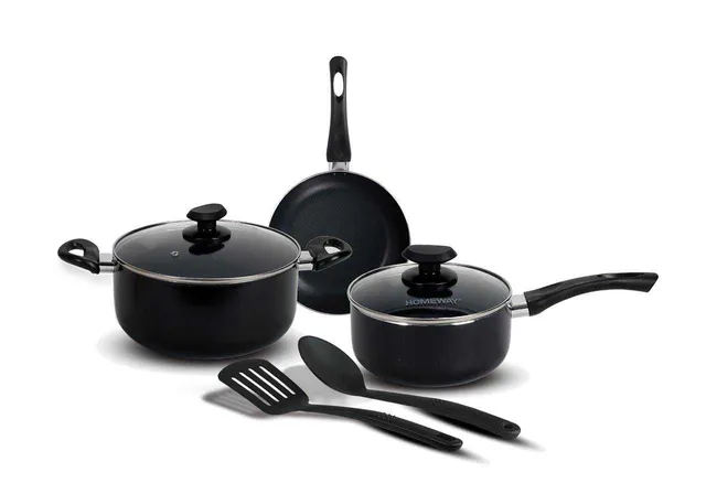 Homeway 7Pcs Cookware Set