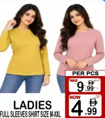 Ladies Full Sleeves Shirt