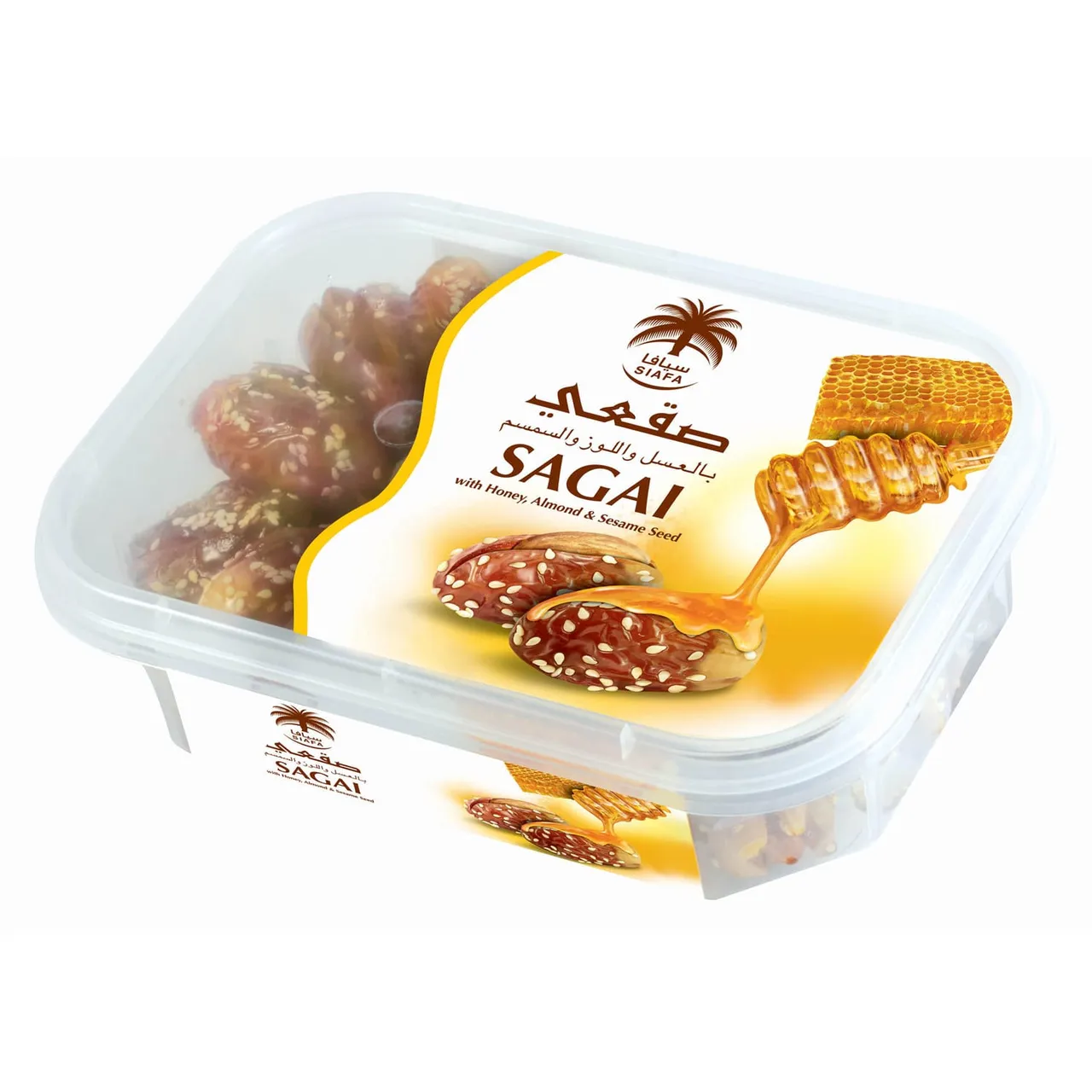 Al Alwani Dates صقعي بالعسل واللوز وبذور السمسم