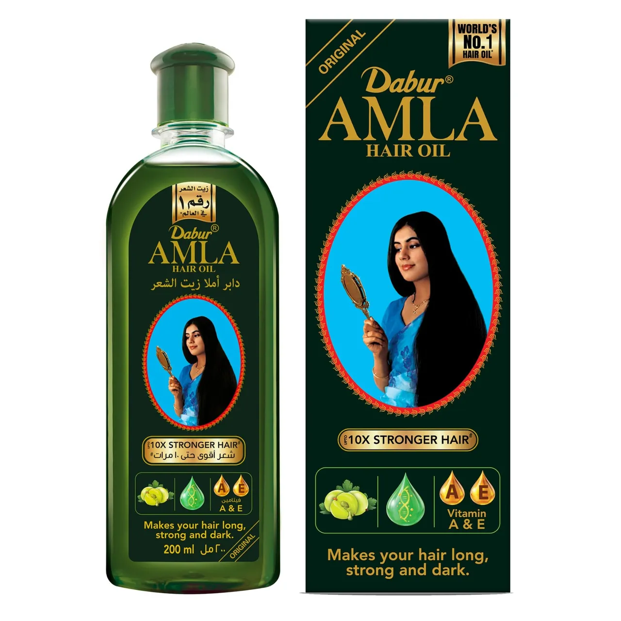 Dabur زيت شعر أملا - 2x