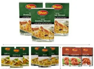 Shan Special Bombay Biryani Masala Mix / Sindhi Biryani Masala / Biryani Masala / Tanduri Masala + Tikka