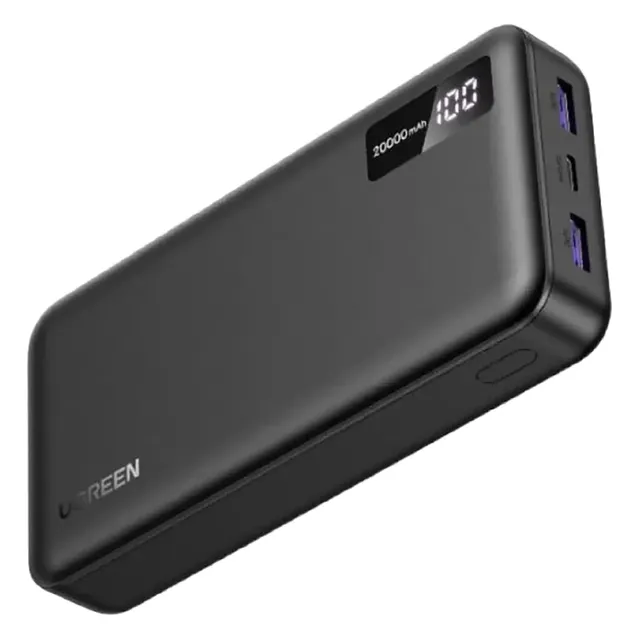 Ugreen 20000 mAh PD Power Bank, Black, PB312