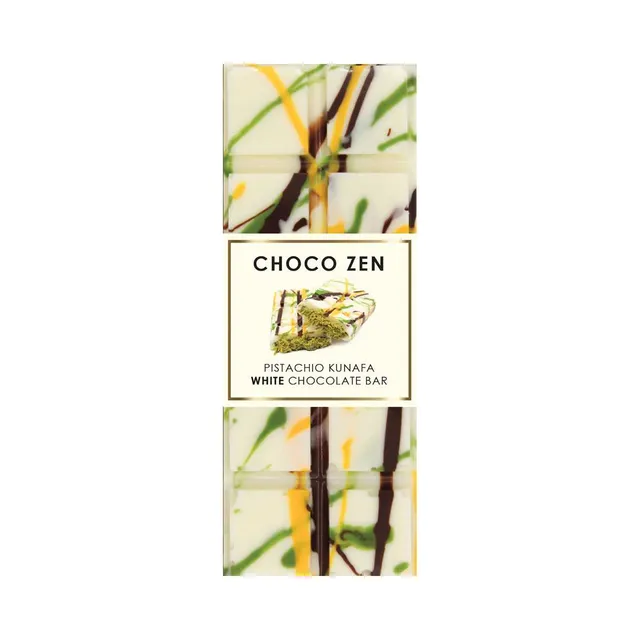 Choco Zen Pistacho Kunafa White Chocolate