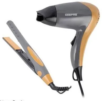 Geepas Hair Dryer&StraightenerCombo