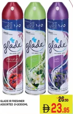 Glade ir معطر جو مشكل