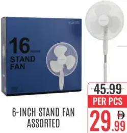 Stand Fan ASSORTED