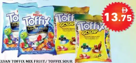 Elvan Toffix Mix Fruit/Sour