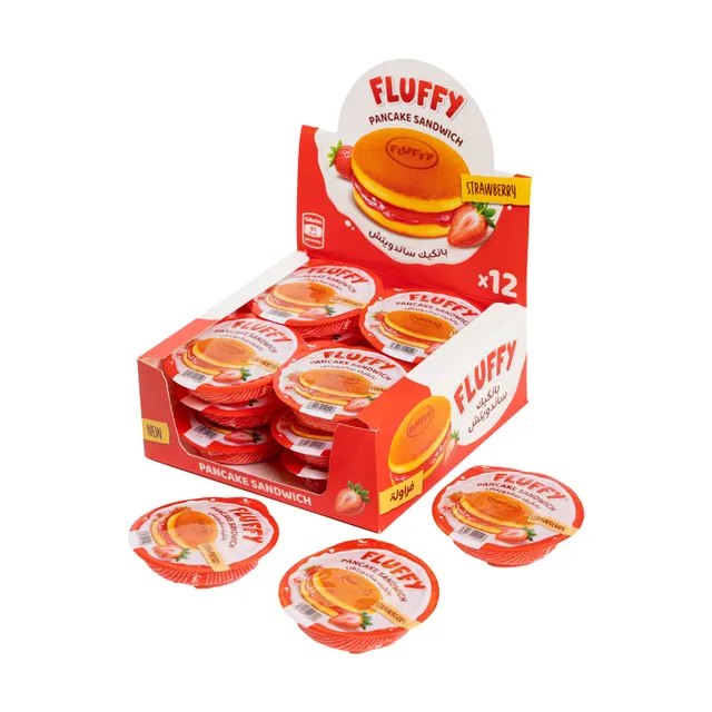 Amalfi Foods Fluffy Strawberry Pancake Sandwich