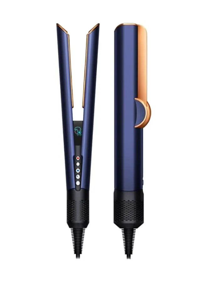 Dyson جهاز تمليس الشعر Airstrait HT01، أزرق/نحاسي