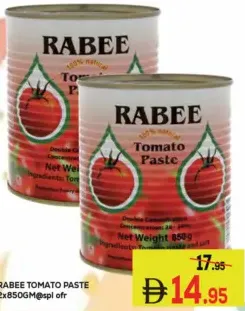 Rabee Tomato Paste
