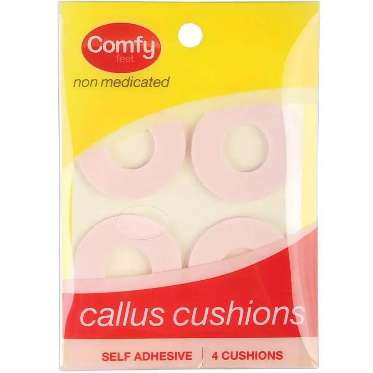 Comfy Feet وسائد للكالو Cushion Callus 4 قطع