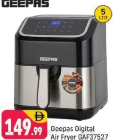 Geepas مقلاة هوائية Gaf37527