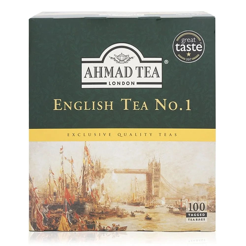 Ahmad Tea شاي إنجليزي رقم 1 - 100 Bags