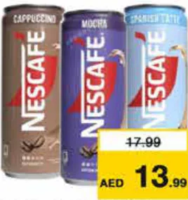 Nescafe RTD Cappuccino