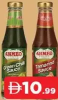Ahmed Sauce Green Chilli/S+Tamarind/S