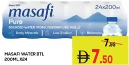 Masafi Water Btl