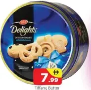 Tiffany Butter Cookies Tin