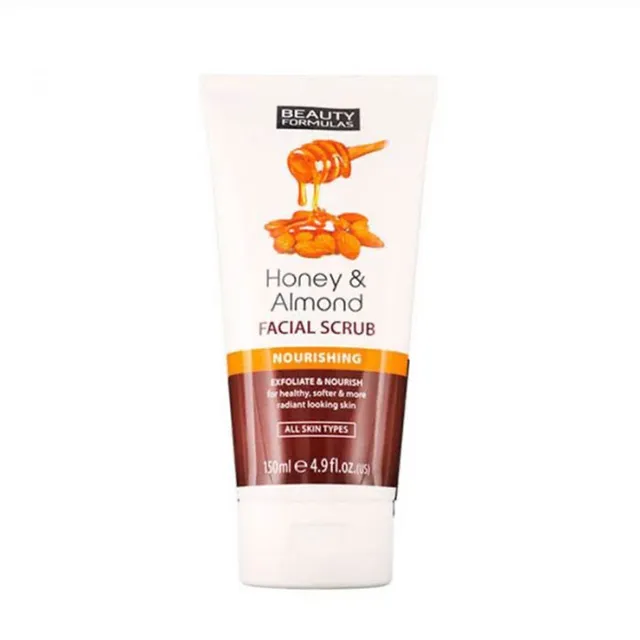 Beauty Formulas Face Scrub Honey and Almond
