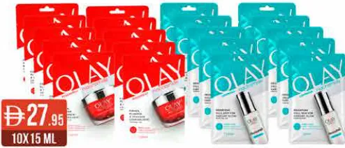 Olay قناع ورقي بالنياسيناميد Regenerist مشكل