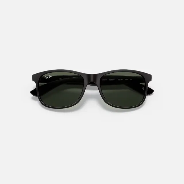 Rayban Men's Wayfarer Sunglasses, Matte Black, RB420255606971
