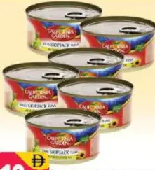 California Garden Skip Jack Tuna In S/F Oil